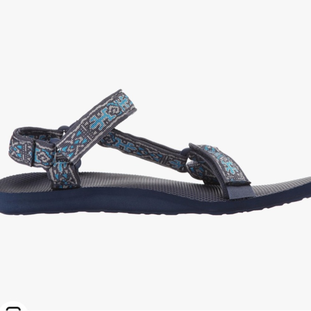 NWT Teva Old Lizard Insignia Blue Sandals